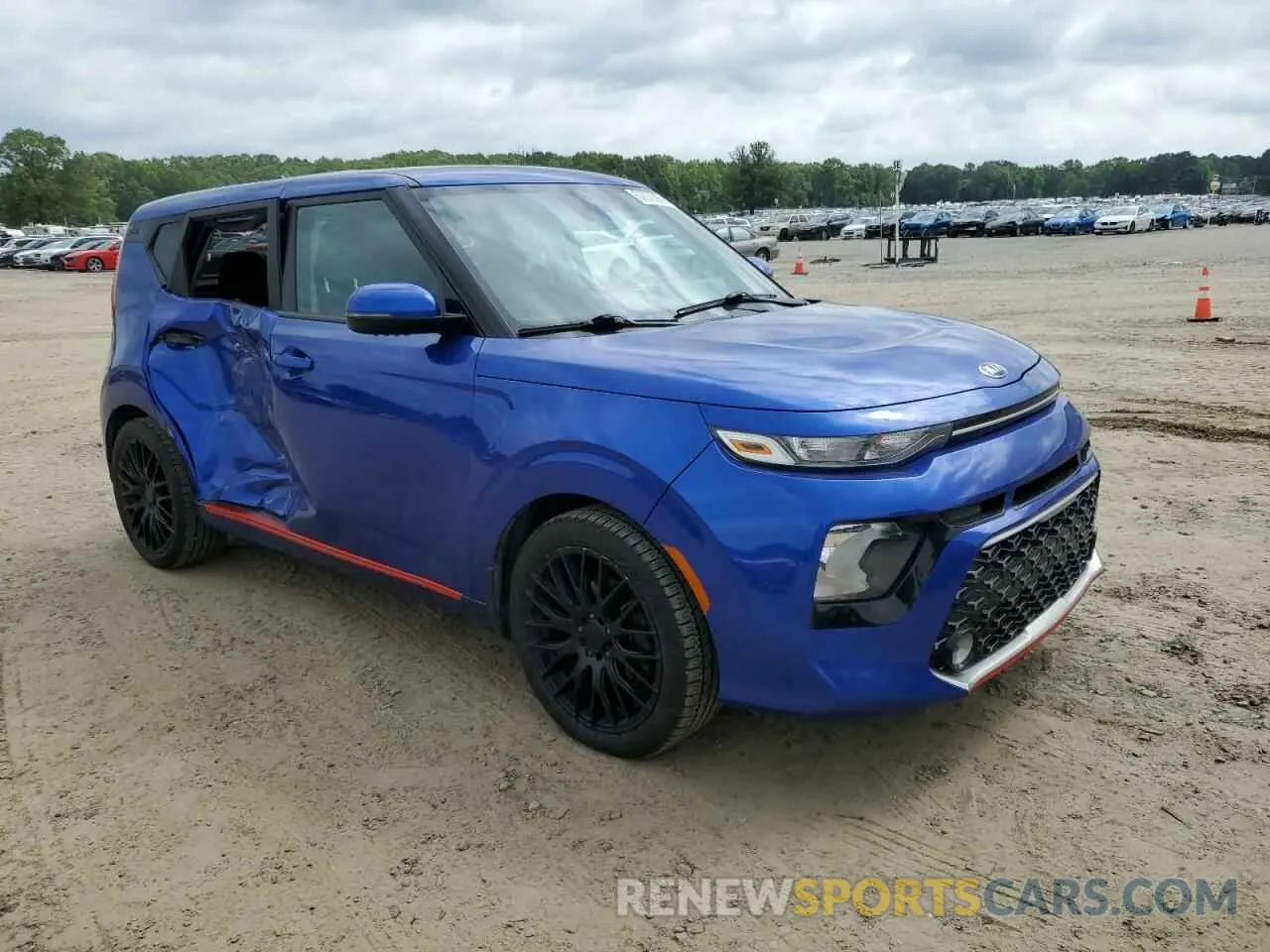 4 Фотография поврежденного автомобиля KNDJ63AU0L7119684 KIA SOUL 2020