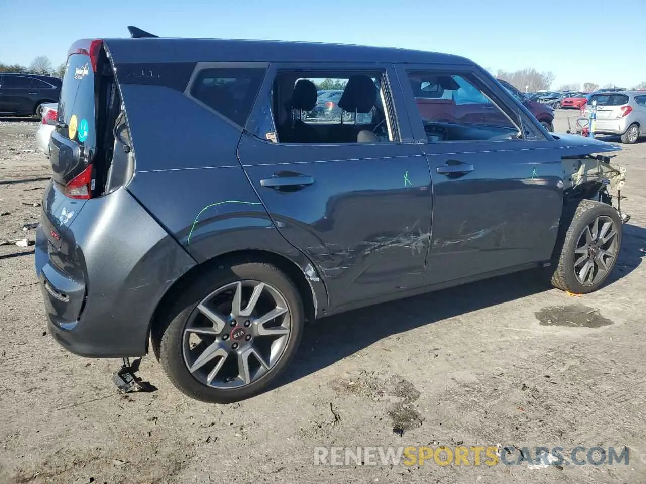 3 Photograph of a damaged car KNDJ63AU2L7002222 KIA SOUL 2020