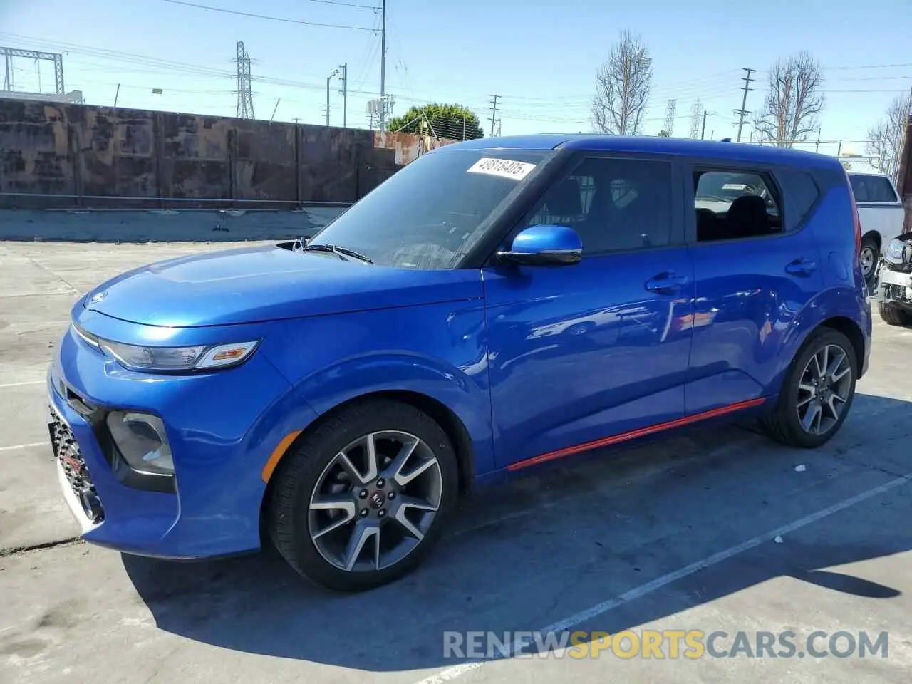 1 Photograph of a damaged car KNDJ63AU3L7059092 KIA SOUL 2020