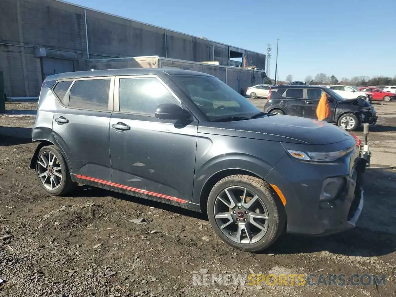 4 Фотография поврежденного автомобиля KNDJ63AU3L7096904 KIA SOUL 2020