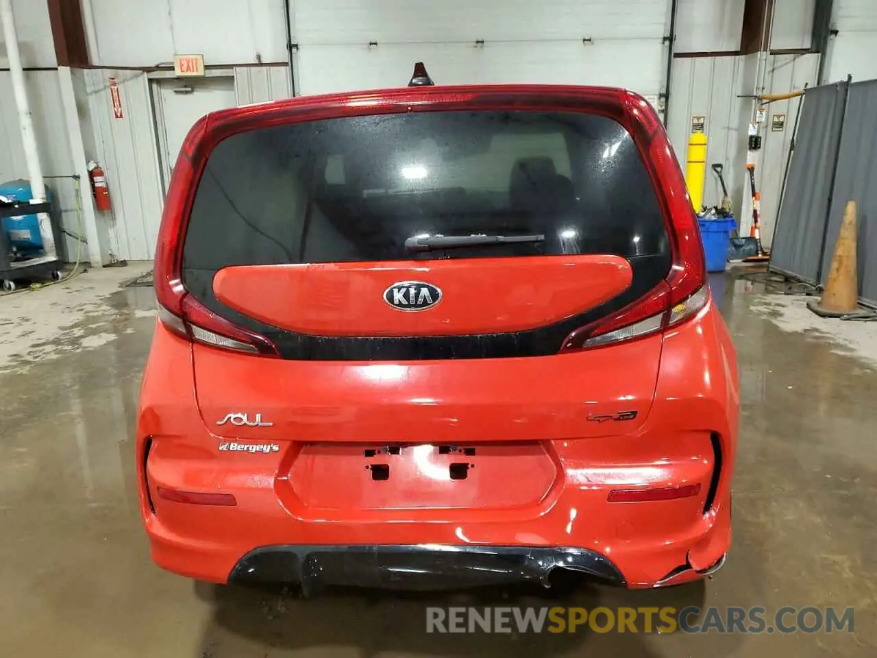6 Фотография поврежденного автомобиля KNDJ63AU5L7007737 KIA SOUL 2020