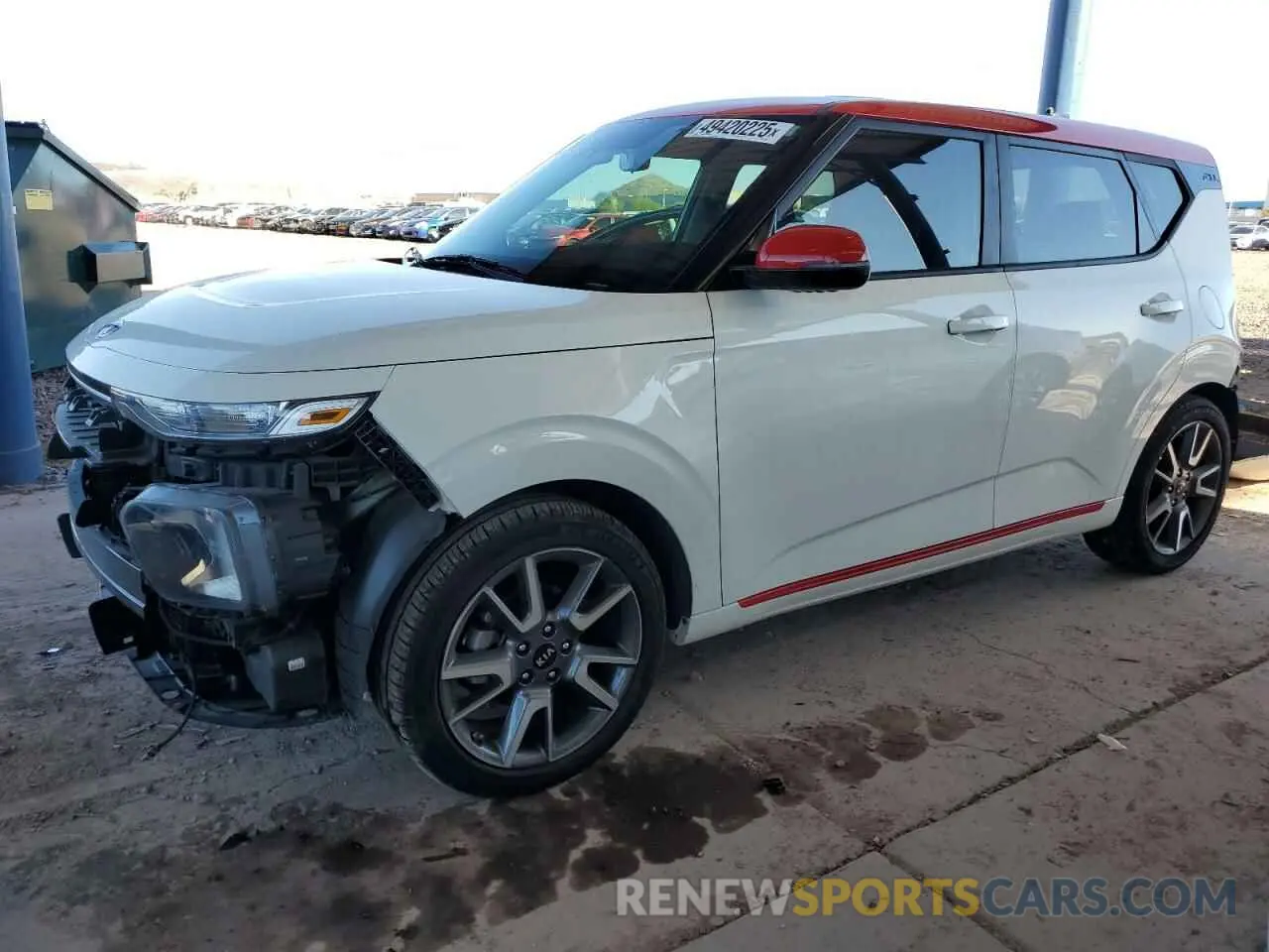 1 Фотография поврежденного автомобиля KNDJ63AU7L7074145 KIA SOUL 2020