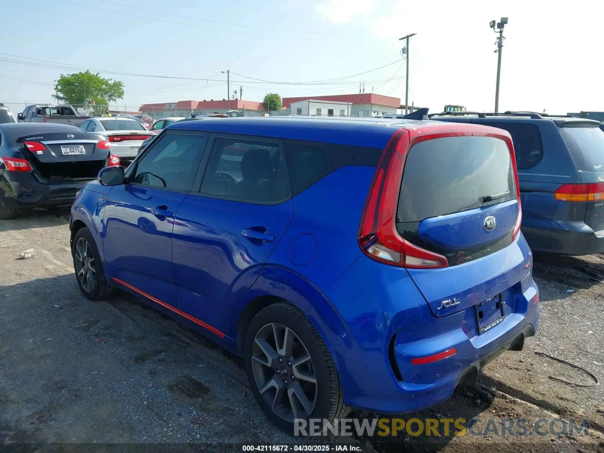 14 Photograph of a damaged car KNDJ63AU7L7118662 KIA SOUL 2020