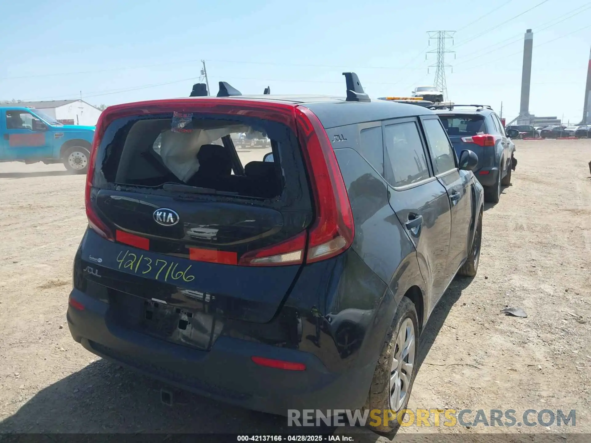 4 Фотография поврежденного автомобиля KNDJ22AU9M7757617 KIA SOUL 2021