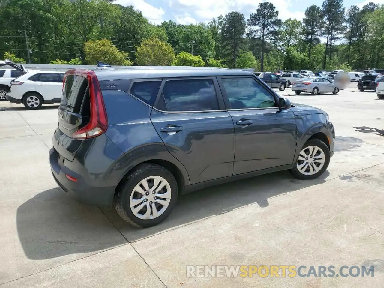 3 Photograph of a damaged car KNDJ23AU0M7736886 KIA SOUL 2021