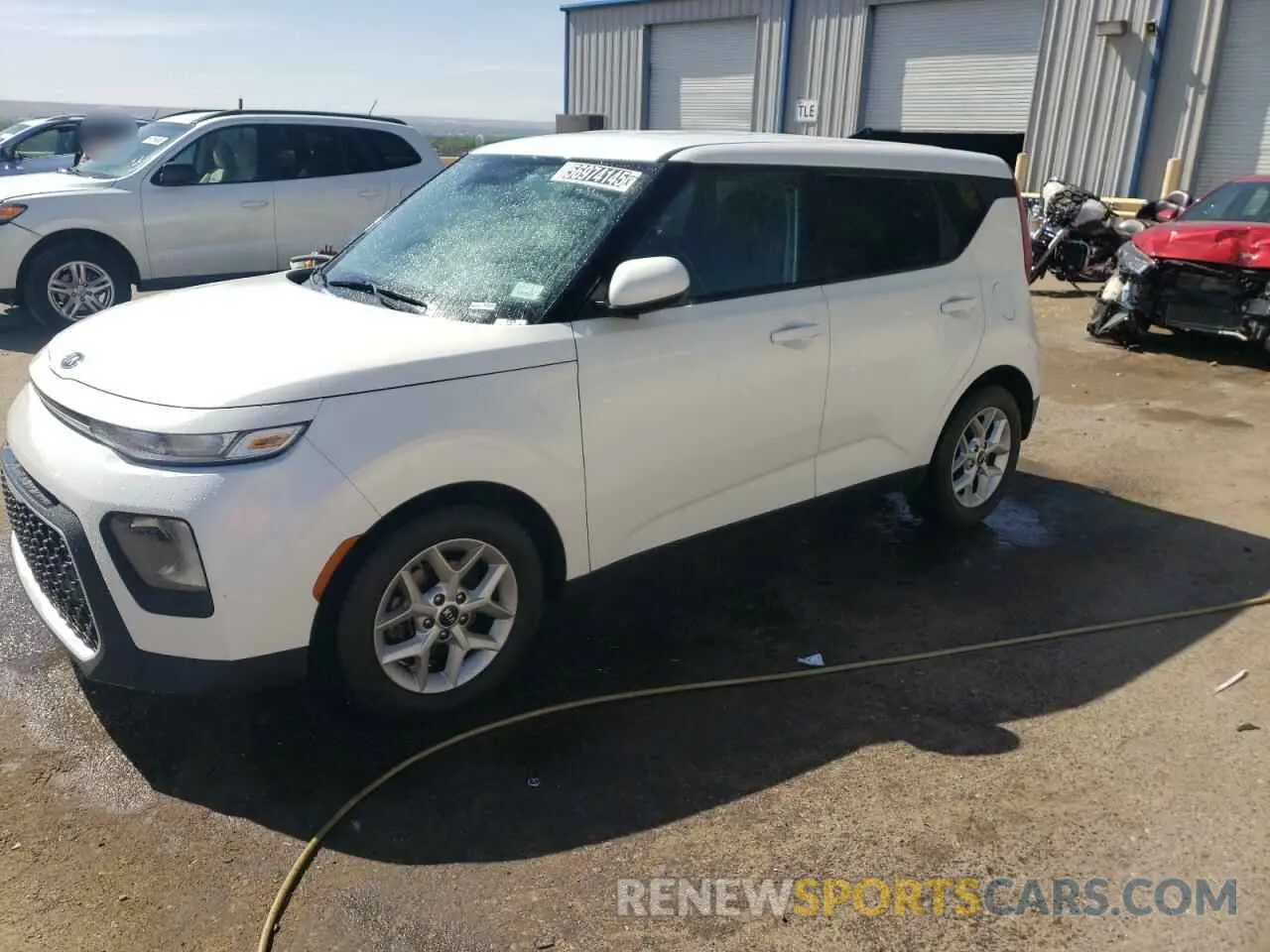 1 Photograph of a damaged car KNDJ23AU0M7746415 KIA SOUL 2021