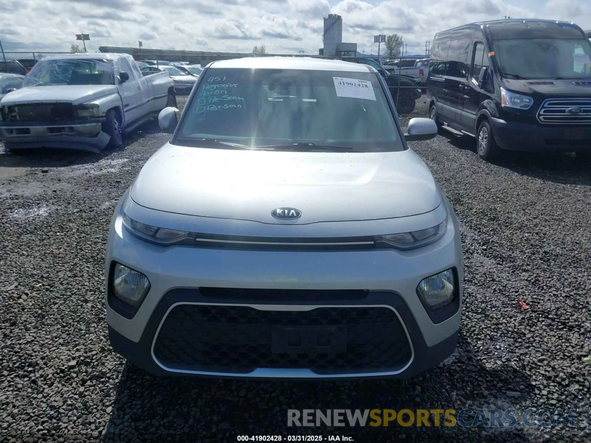 13 Photograph of a damaged car KNDJ23AU0M7747371 KIA SOUL 2021
