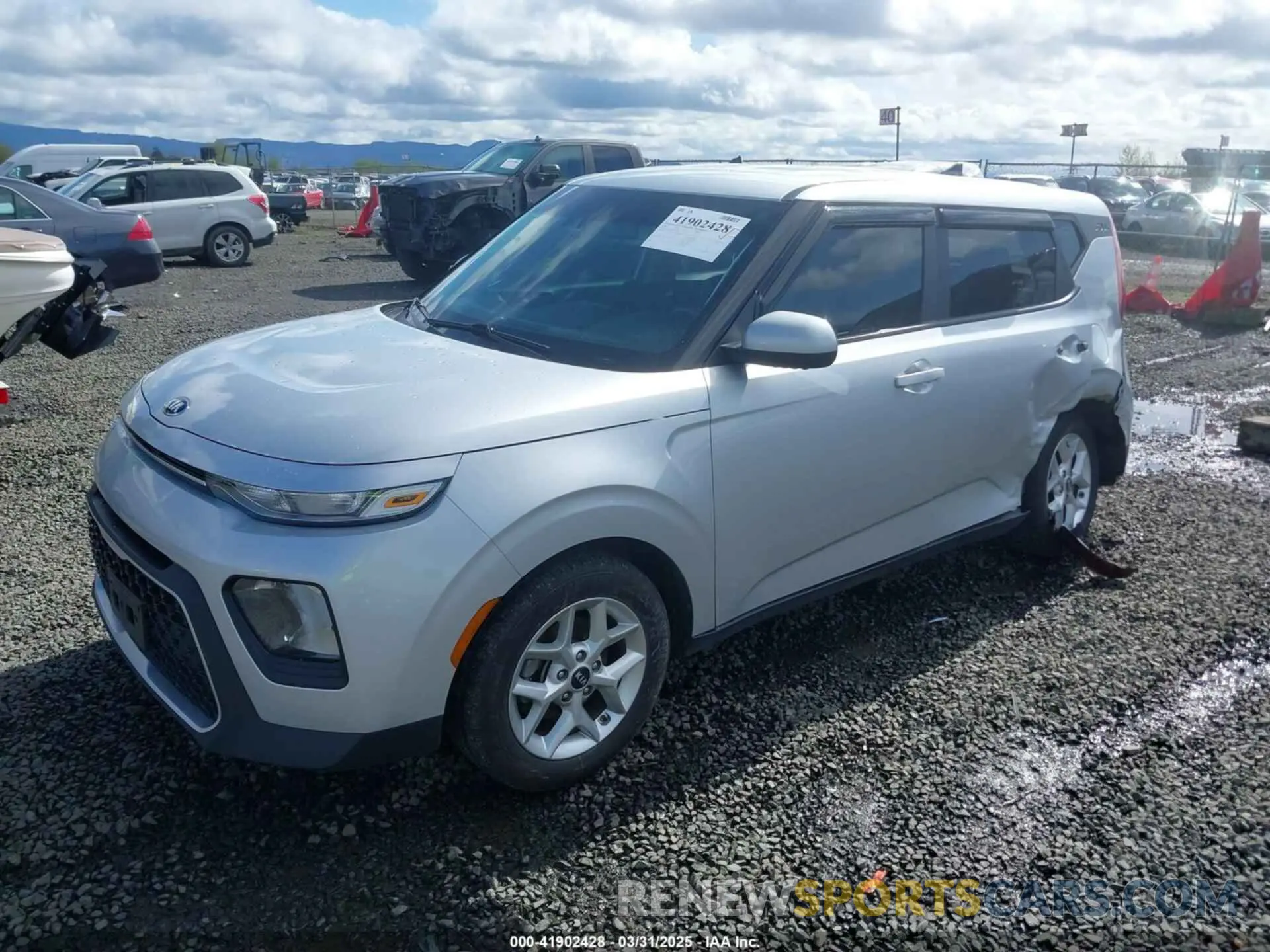 2 Photograph of a damaged car KNDJ23AU0M7747371 KIA SOUL 2021