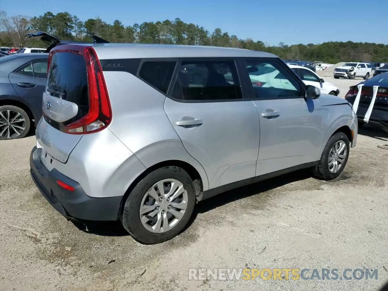 3 Фотография поврежденного автомобиля KNDJ23AU0M7760492 KIA SOUL 2021