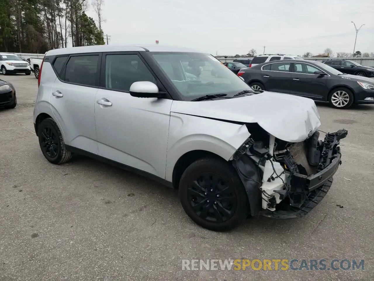 4 Photograph of a damaged car KNDJ23AU0M7763800 KIA SOUL 2021