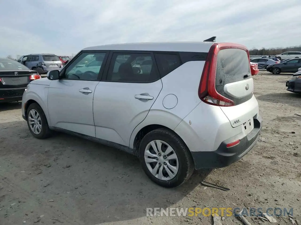2 Photograph of a damaged car KNDJ23AU0M7786655 KIA SOUL 2021