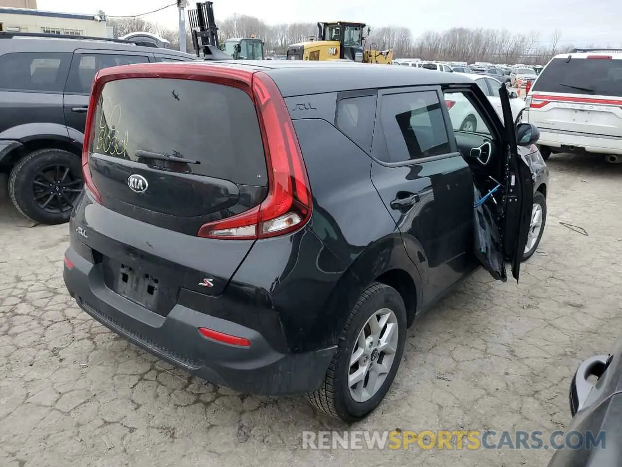 3 Photograph of a damaged car KNDJ23AU1M7125264 KIA SOUL 2021