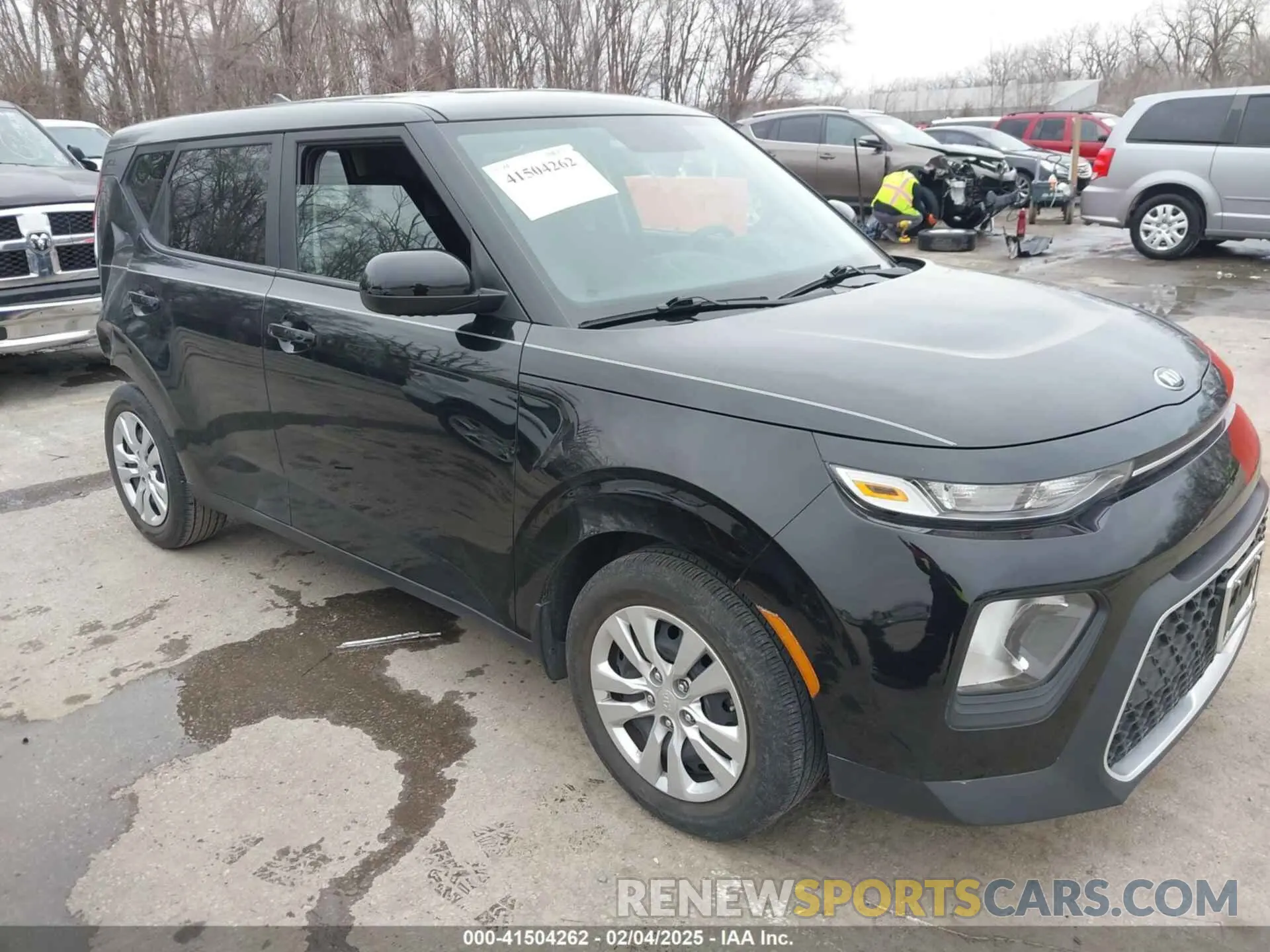 1 Photograph of a damaged car KNDJ23AU1M7142162 KIA SOUL 2021