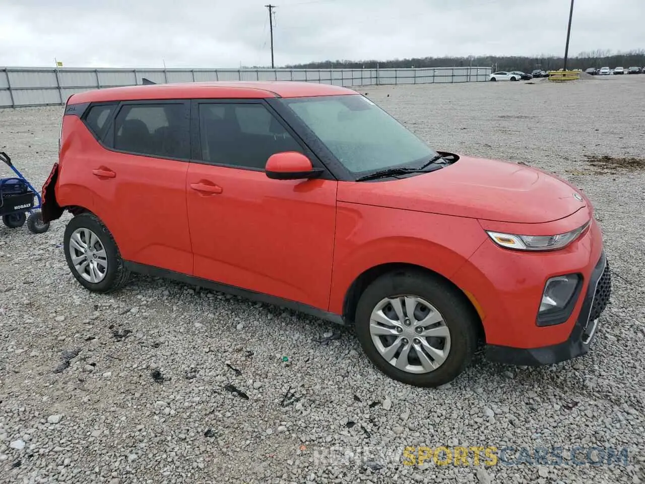 4 Фотография поврежденного автомобиля KNDJ23AU1M7757312 KIA SOUL 2021