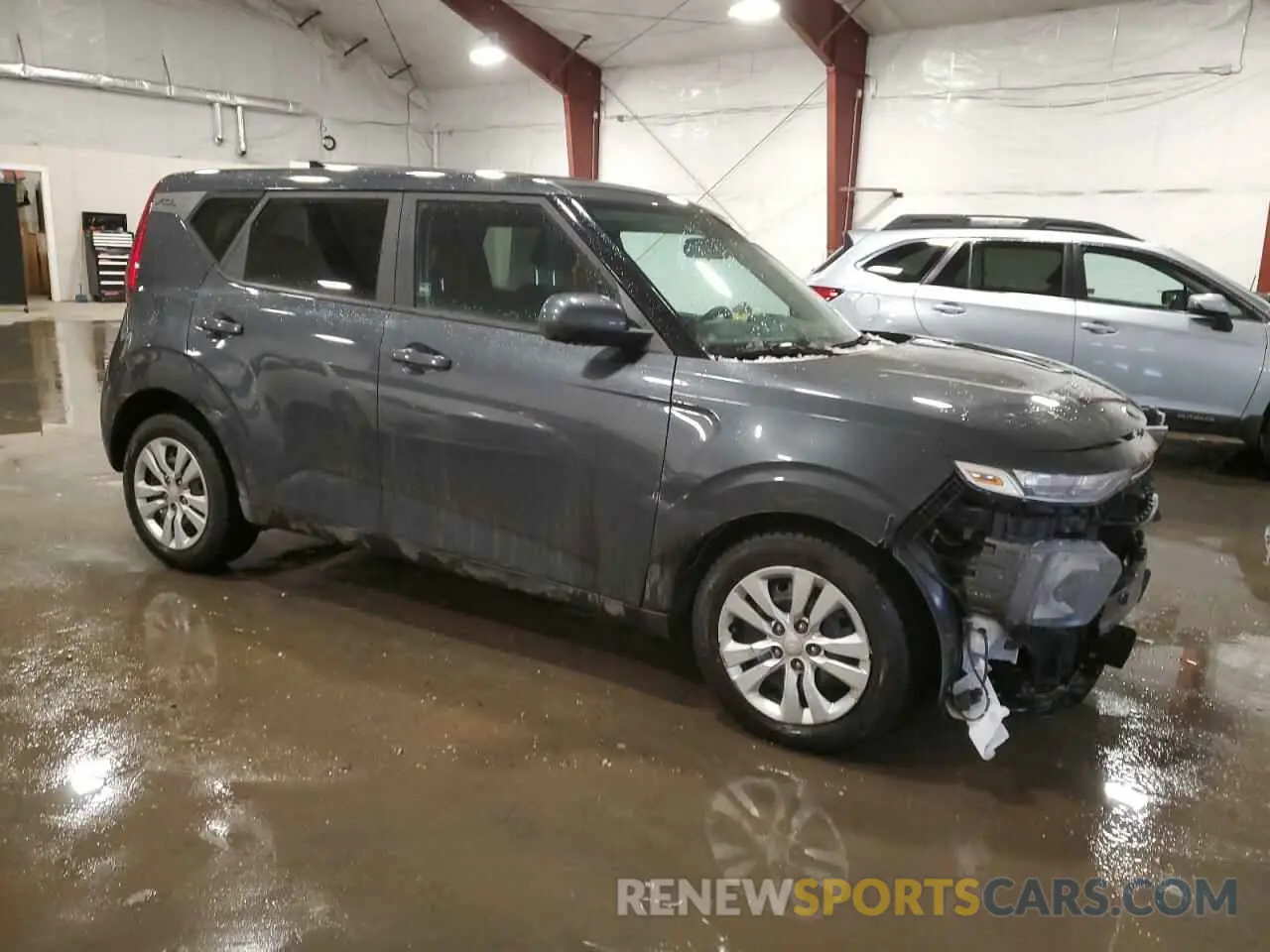 4 Photograph of a damaged car KNDJ23AU1M7785384 KIA SOUL 2021