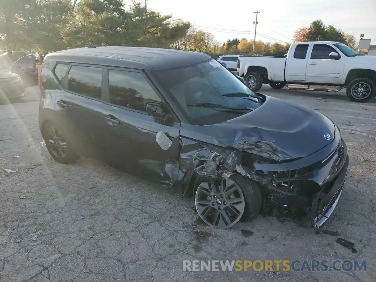 4 Photograph of a damaged car KNDJ23AU1M7794490 KIA SOUL 2021