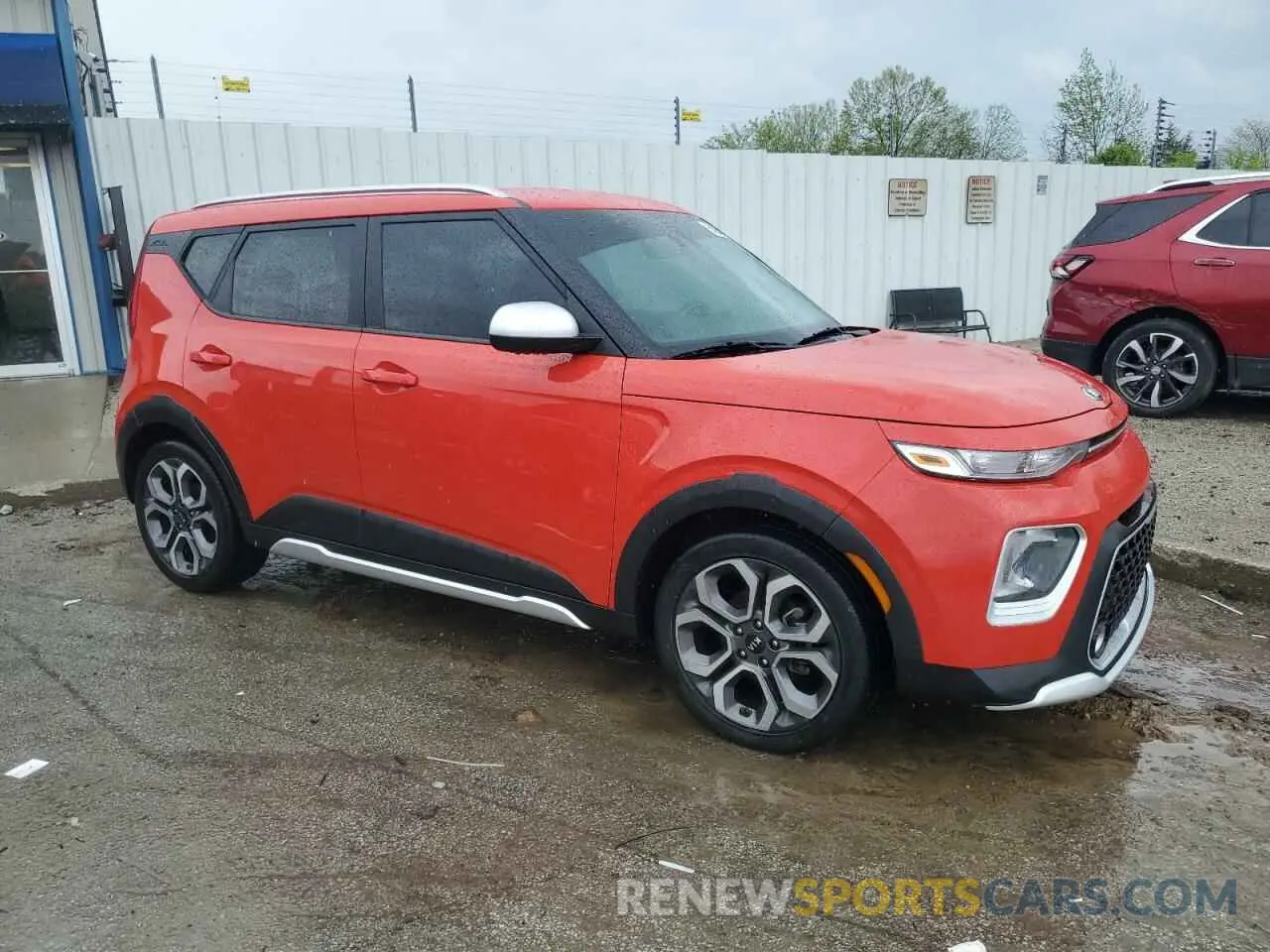 4 Photograph of a damaged car KNDJ23AU2M7142171 KIA SOUL 2021