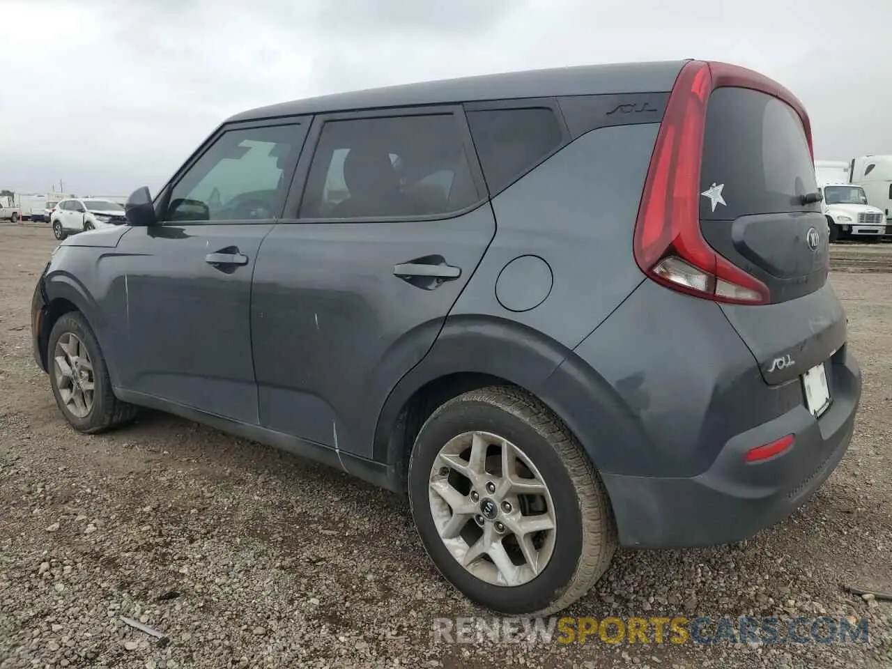 2 Photograph of a damaged car KNDJ23AU2M7766939 KIA SOUL 2021