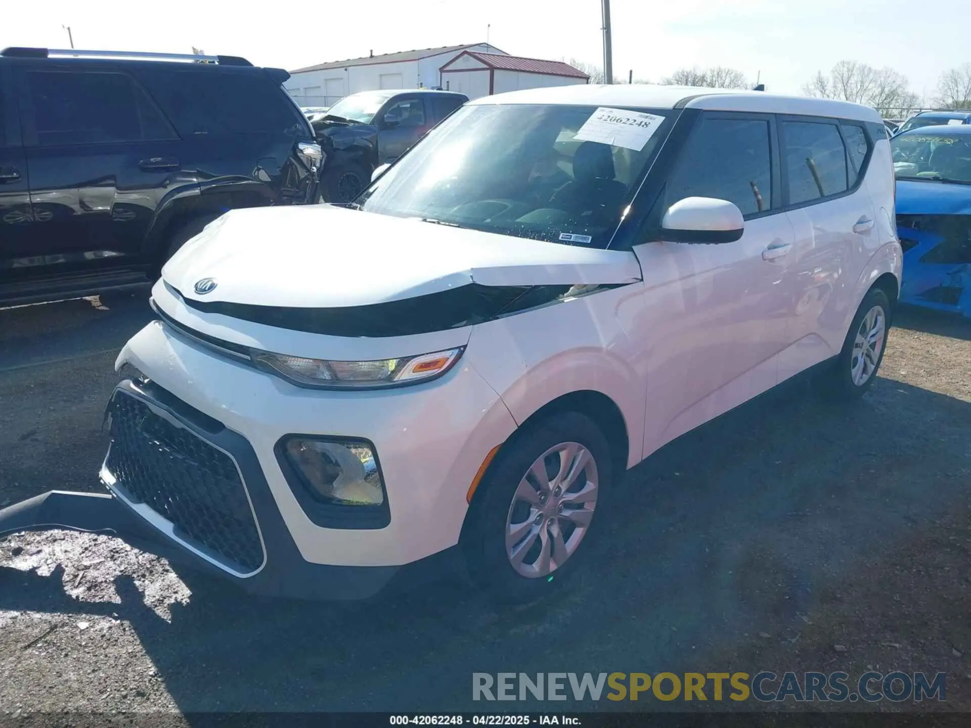 2 Photograph of a damaged car KNDJ23AU2M7767105 KIA SOUL 2021