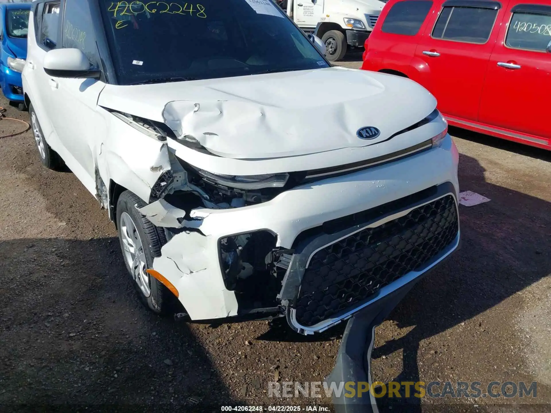6 Photograph of a damaged car KNDJ23AU2M7767105 KIA SOUL 2021