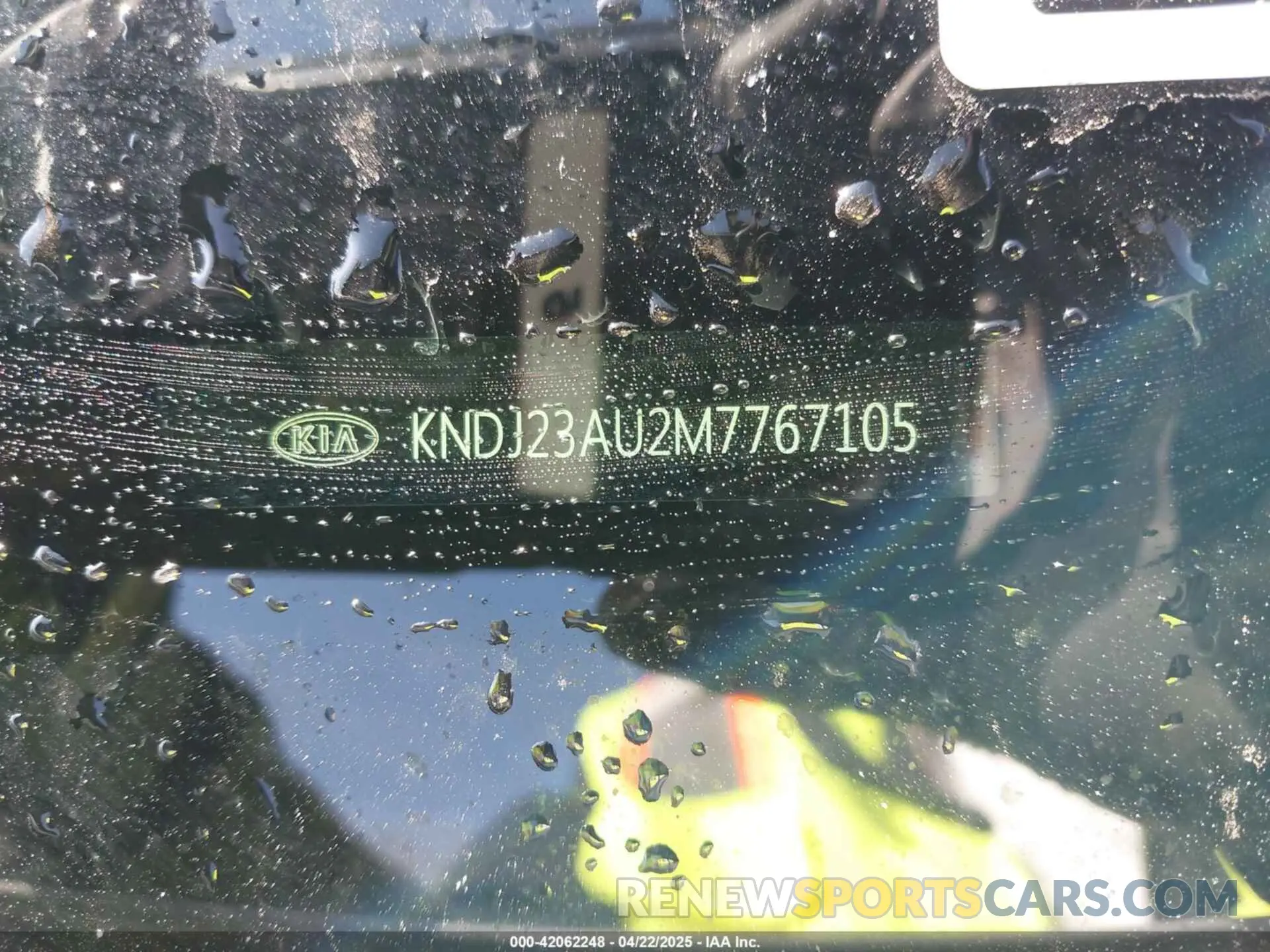 9 Photograph of a damaged car KNDJ23AU2M7767105 KIA SOUL 2021