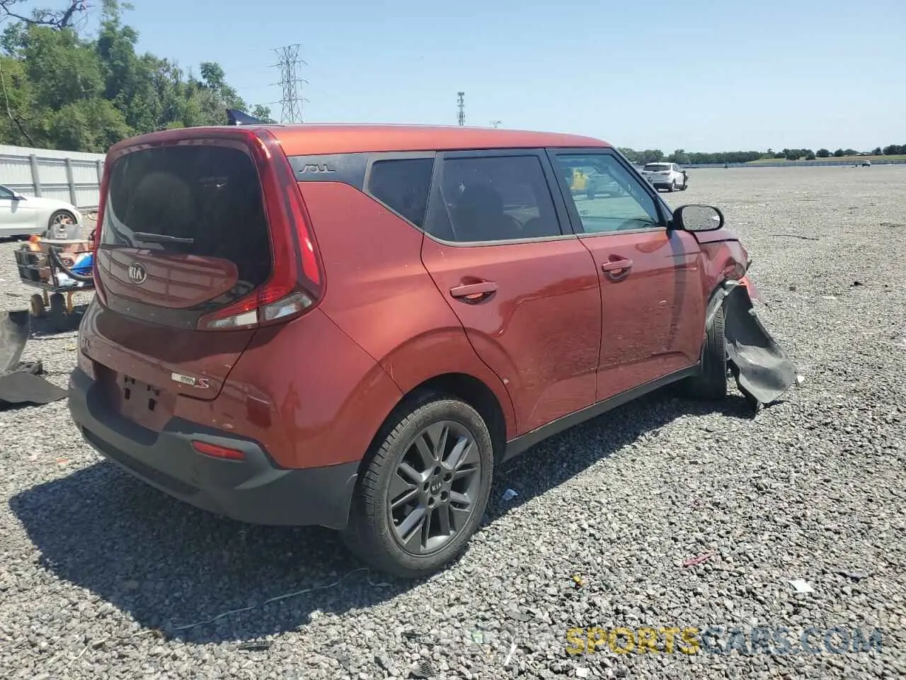 3 Photograph of a damaged car KNDJ23AU2M7795213 KIA SOUL 2021