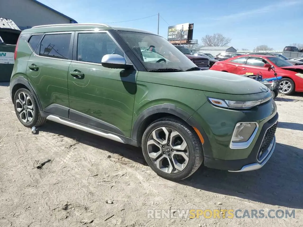 4 Photograph of a damaged car KNDJ23AU3M7127419 KIA SOUL 2021