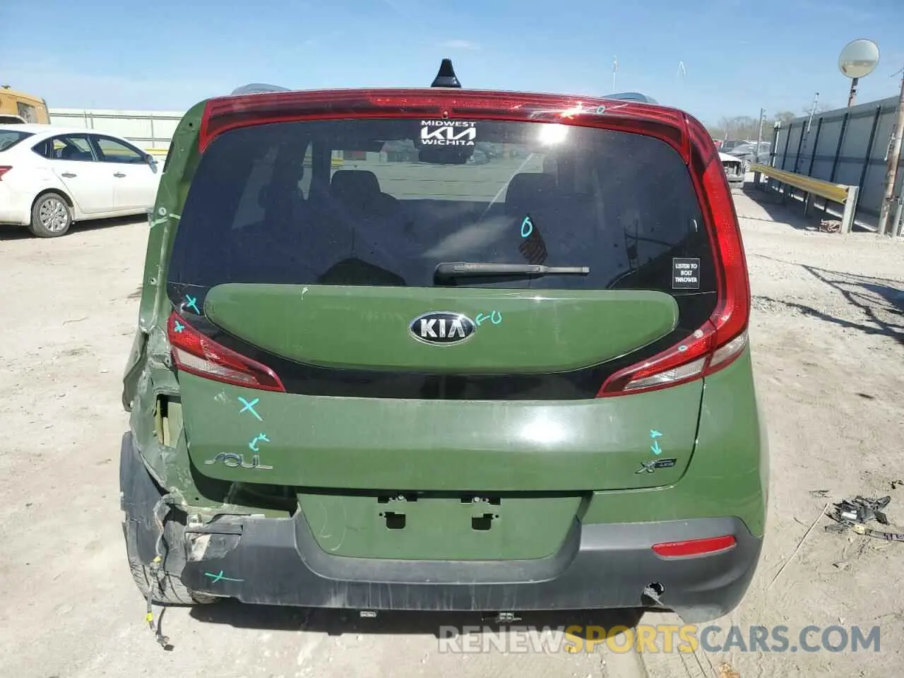 6 Photograph of a damaged car KNDJ23AU3M7127419 KIA SOUL 2021