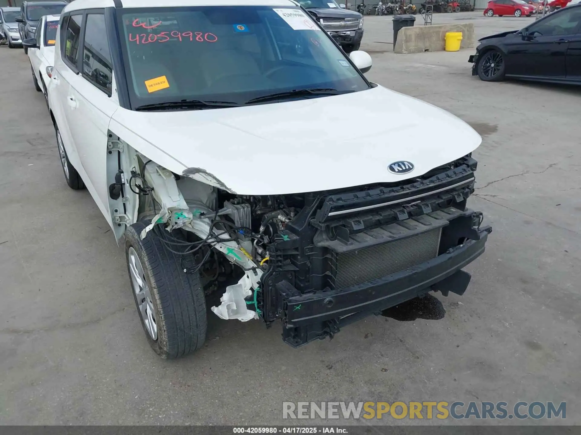 6 Фотография поврежденного автомобиля KNDJ23AU3M7147301 KIA SOUL 2021