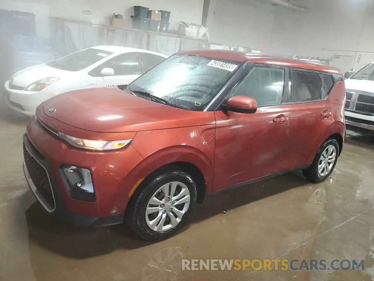 1 Photograph of a damaged car KNDJ23AU3M7741175 KIA SOUL 2021