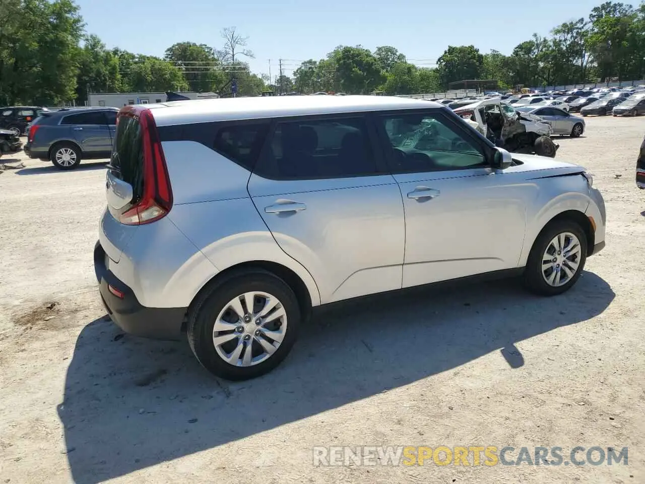 3 Photograph of a damaged car KNDJ23AU3M7793681 KIA SOUL 2021