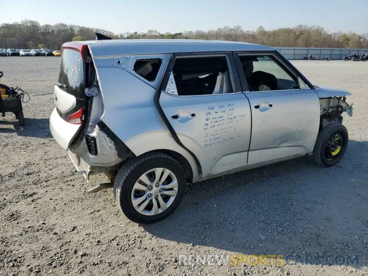 3 Photograph of a damaged car KNDJ23AU3M7793843 KIA SOUL 2021