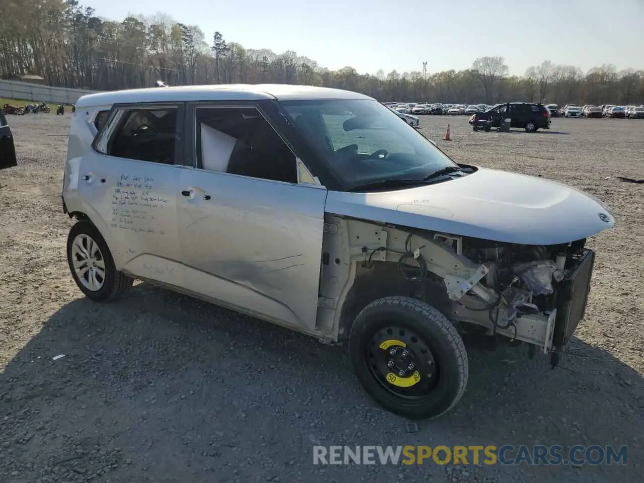 4 Photograph of a damaged car KNDJ23AU3M7793843 KIA SOUL 2021