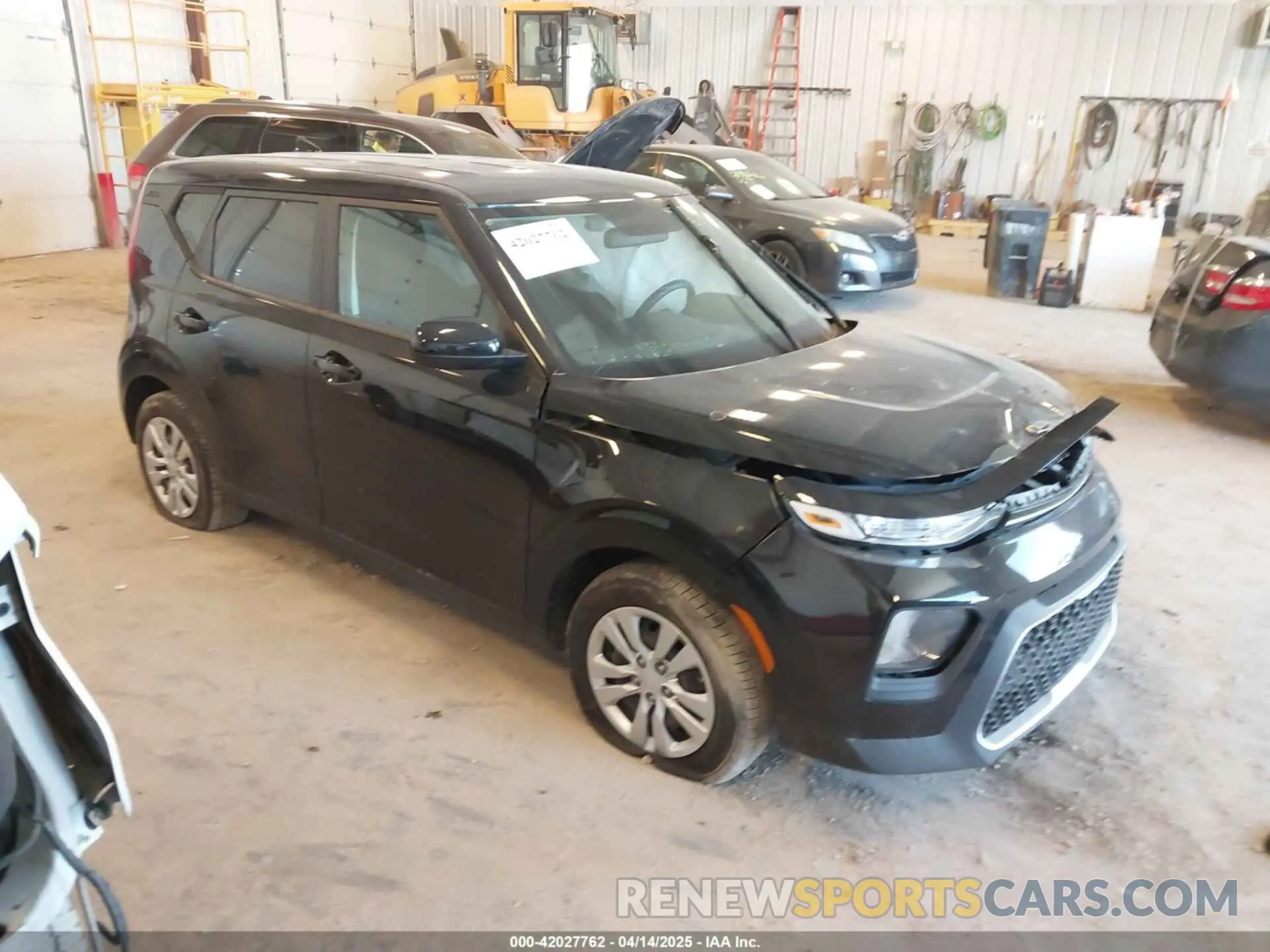 1 Photograph of a damaged car KNDJ23AU4M7755019 KIA SOUL 2021