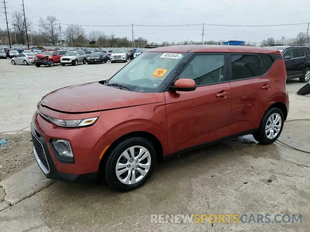 1 Фотография поврежденного автомобиля KNDJ23AU4M7755280 KIA SOUL 2021