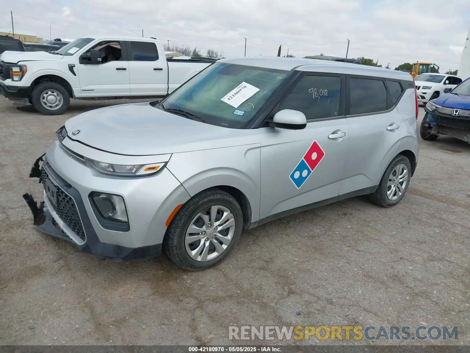 2 Photograph of a damaged car KNDJ23AU4M7793351 KIA SOUL 2021