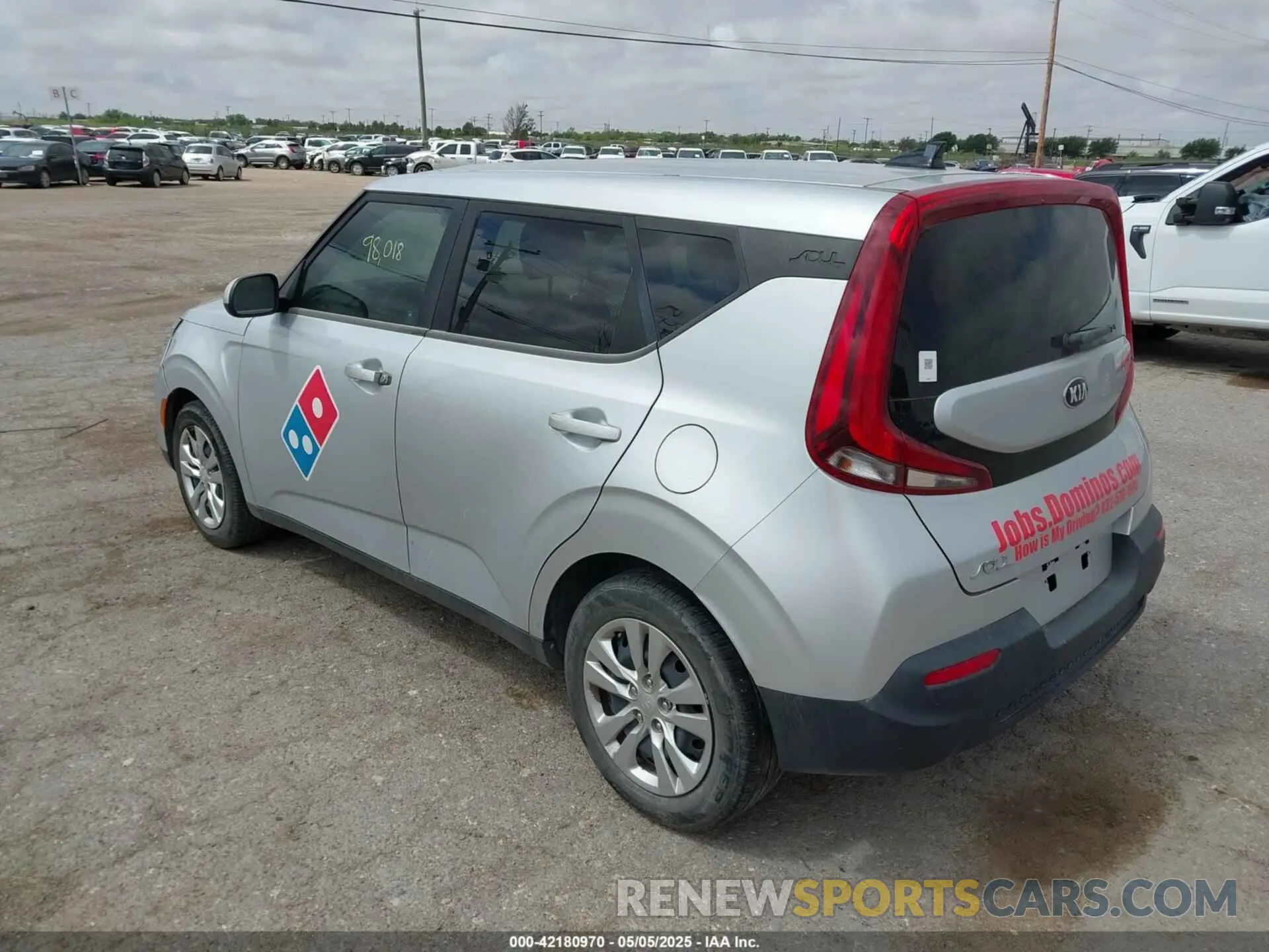 3 Photograph of a damaged car KNDJ23AU4M7793351 KIA SOUL 2021