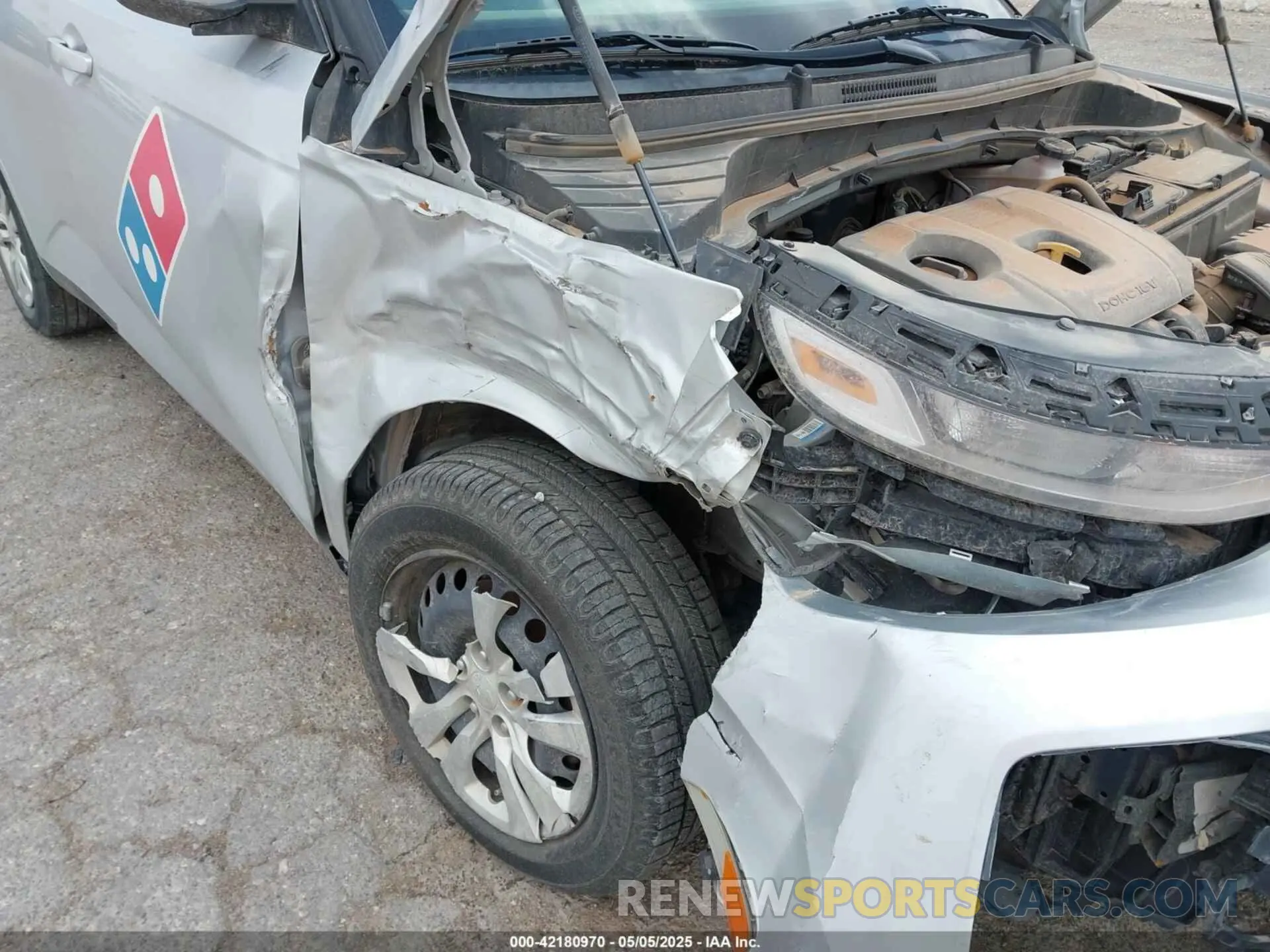 6 Photograph of a damaged car KNDJ23AU4M7793351 KIA SOUL 2021