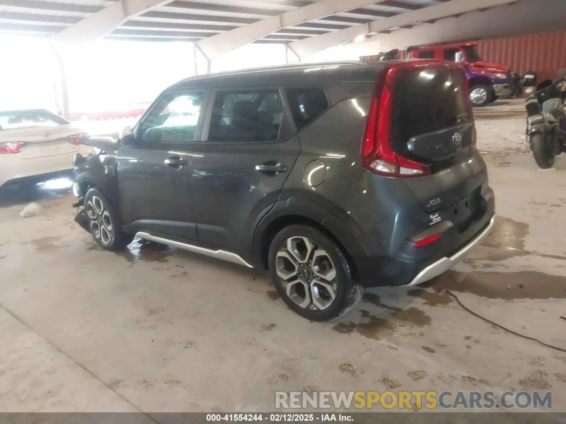 3 Фотография поврежденного автомобиля KNDJ23AU5M7770063 KIA SOUL 2021