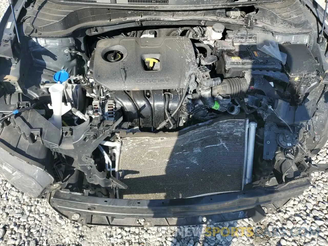 11 Фотография поврежденного автомобиля KNDJ23AU5M7782116 KIA SOUL 2021