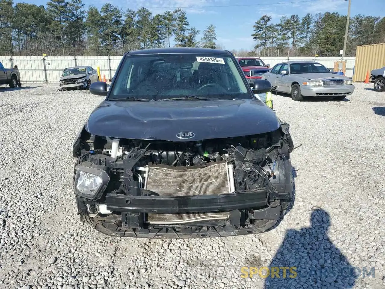5 Фотография поврежденного автомобиля KNDJ23AU5M7782116 KIA SOUL 2021