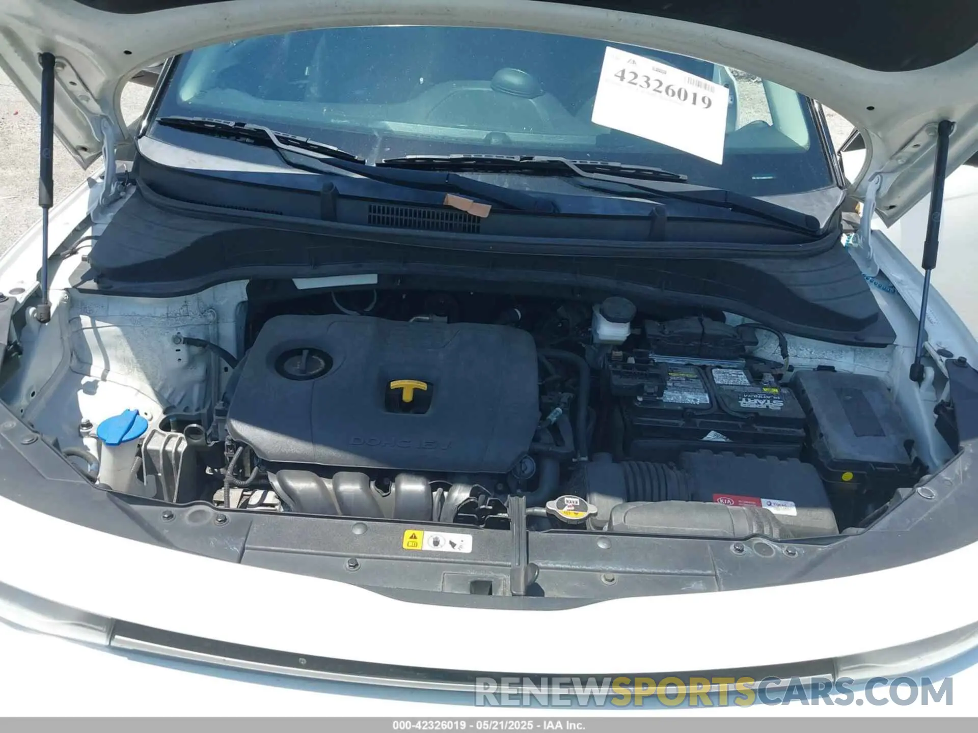 10 Photograph of a damaged car KNDJ23AU6M7146076 KIA SOUL 2021