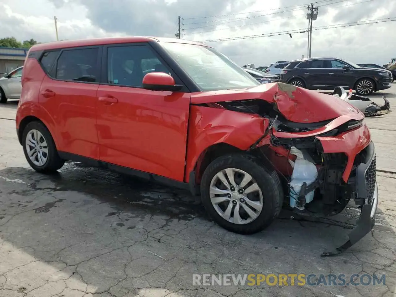 4 Фотография поврежденного автомобиля KNDJ23AU6M7737539 KIA SOUL 2021