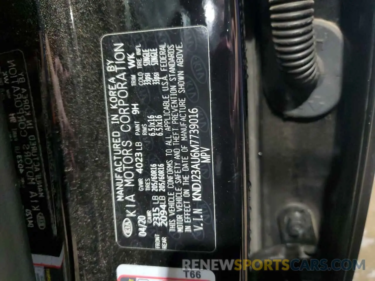 15 Фотография поврежденного автомобиля KNDJ23AU6M7739016 KIA SOUL 2021