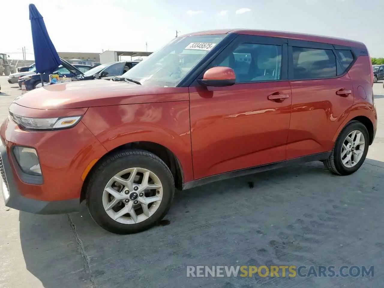 1 Photograph of a damaged car KNDJ23AU6M7769990 KIA SOUL 2021