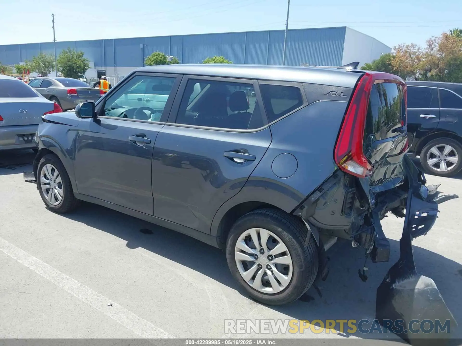3 Photograph of a damaged car KNDJ23AU6M7785168 KIA SOUL 2021