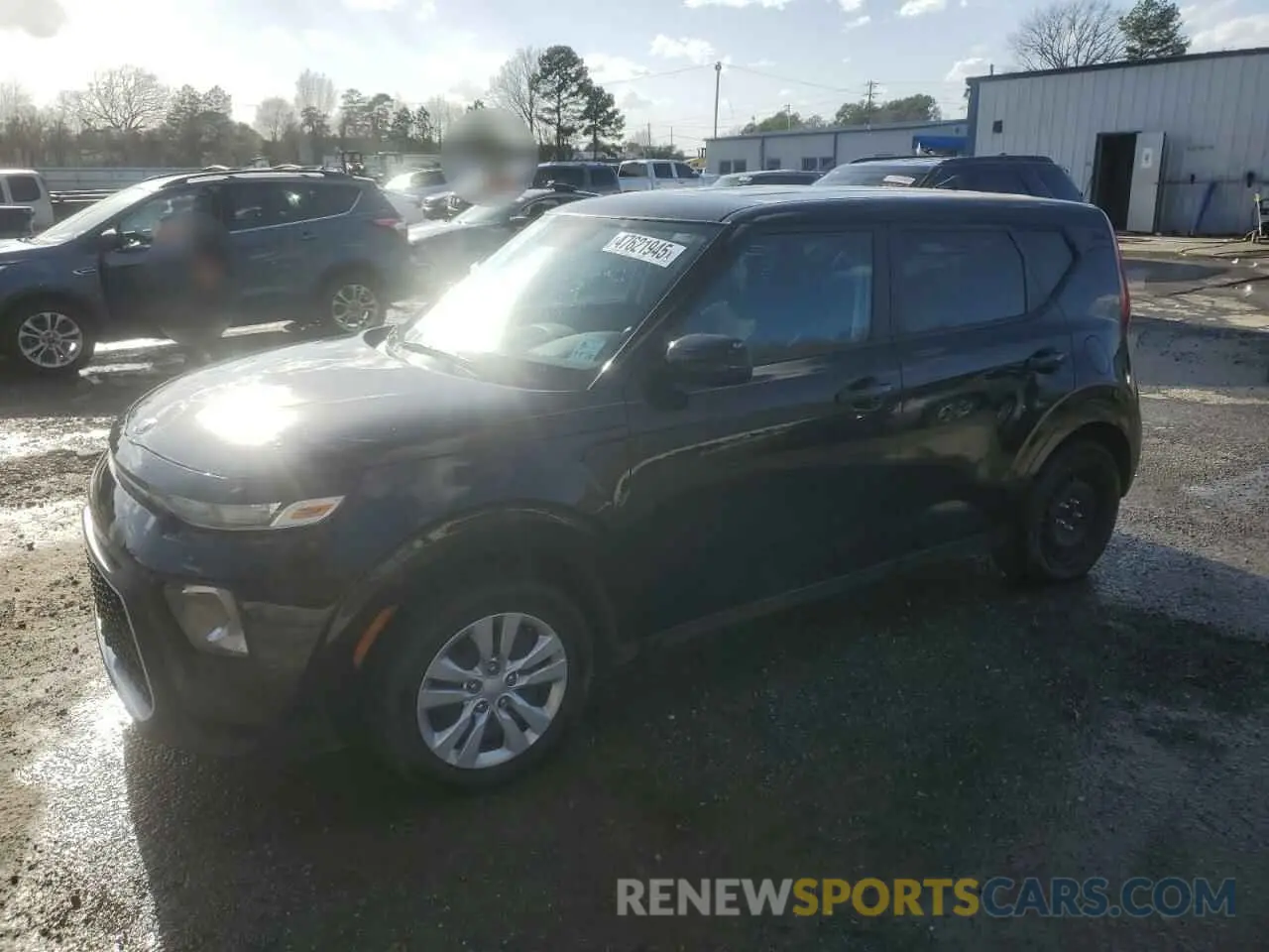 1 Photograph of a damaged car KNDJ23AU7M7129397 KIA SOUL 2021