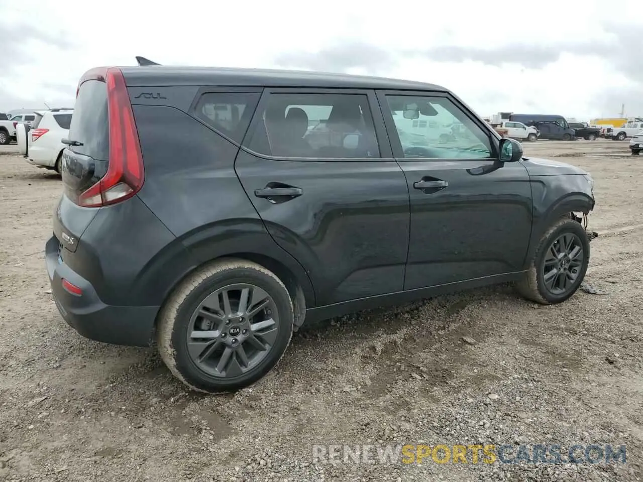 3 Photograph of a damaged car KNDJ23AU7M7791724 KIA SOUL 2021
