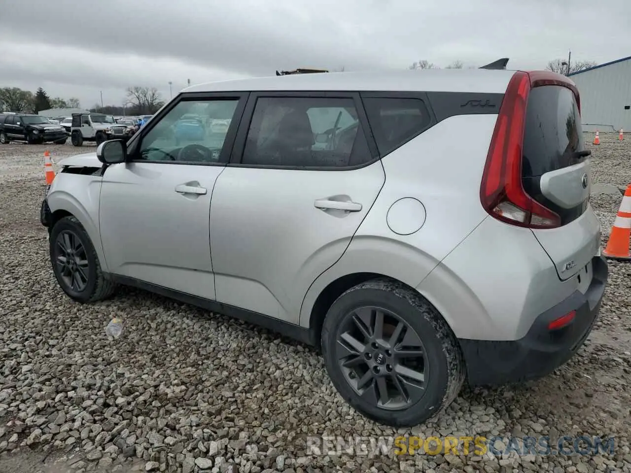 2 Photograph of a damaged car KNDJ23AU7M7793294 KIA SOUL 2021