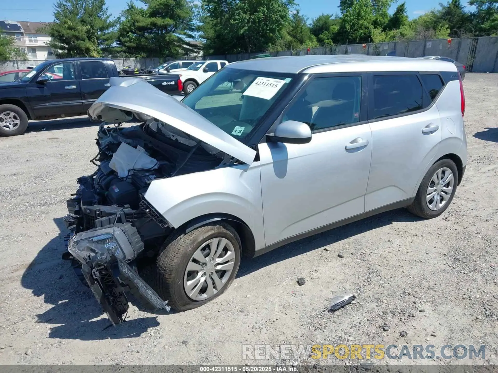2 Photograph of a damaged car KNDJ23AU8M7768193 KIA SOUL 2021
